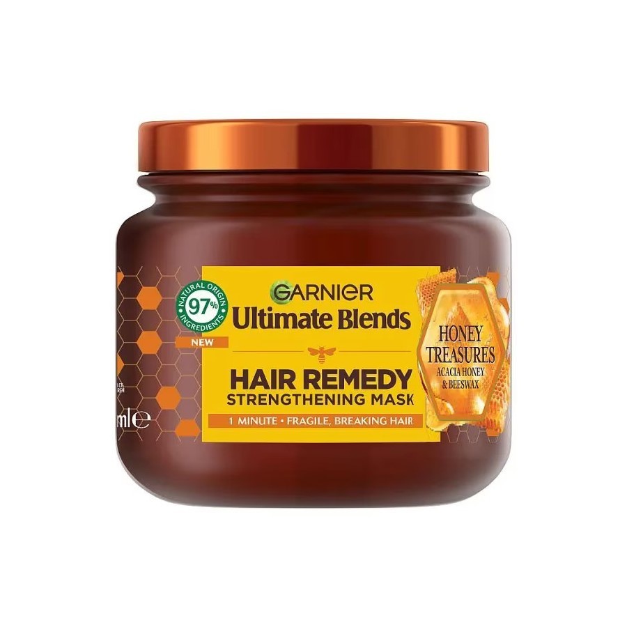 Garnier Ultimate Blends Hair Remedy Strengthening Mask 340ml samparko